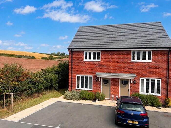 2 Bedroom Semi-Detached House For Sale In Emerald Drive Holmer, Hereford, HR4