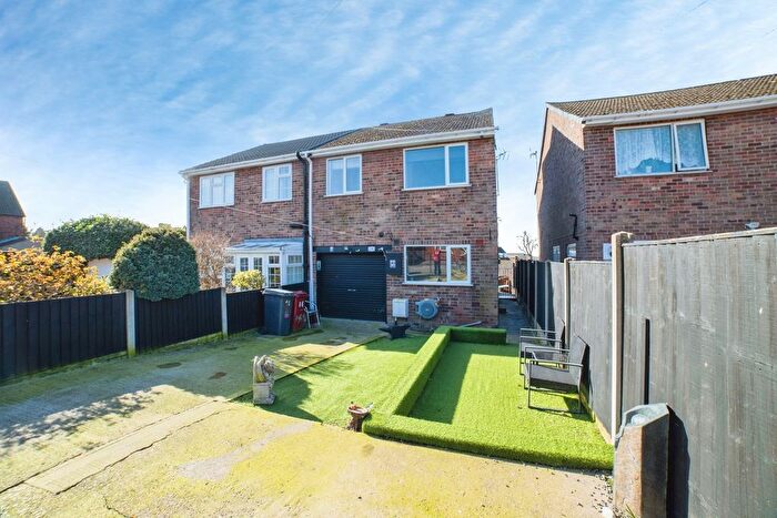 3 Bedroom Semi Detached House For Sale In Green Close, Newton, Alfreton, Derbyshire, DE55