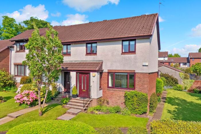 3 Bedroom Semi-Detached House For Sale In Finlay Rise, Milngavie, East Dunbartonshire, G62