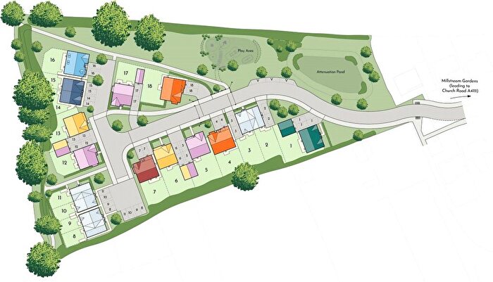 2 Bedroom Semi Detached House For Sale In Plot, The Parry, St Mary's Meadow, Eardisley, Hereford, Herefordshire, County, HR3
