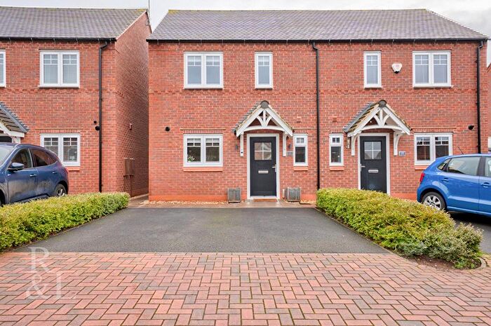2 Bedroom Semi Detached House For Sale In Ferny Close, Overseal, Swadlincote, DE12