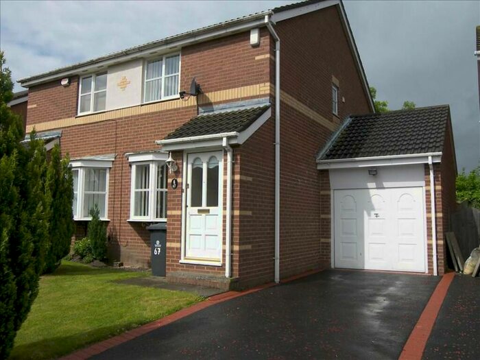 2 Bedroom Semi-Detached House To Rent In Brantwood, Chester Le Street, Durham, DH2
