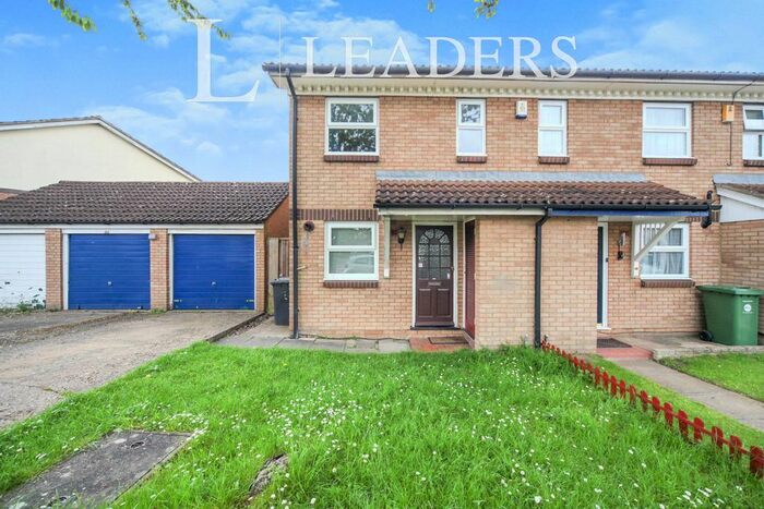 2 Bedroom Terraced House To Rent In Fensome Drive, Houghton Regis, Dunstable, LU5