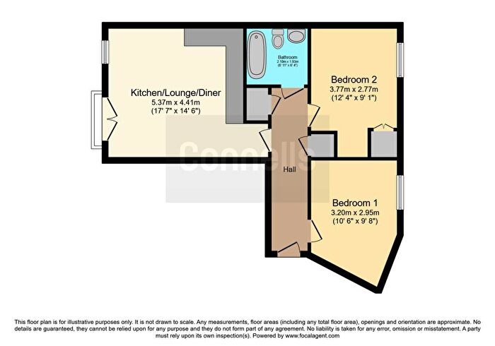 2 Bedroom Apartment To Rent In Arnold Road, Mangotsfield, Bristol, BS16