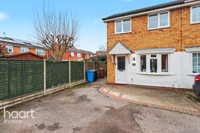 2 Bedroom Semi-Detached House For Sale In Ganges Road, Ipswich, IP9