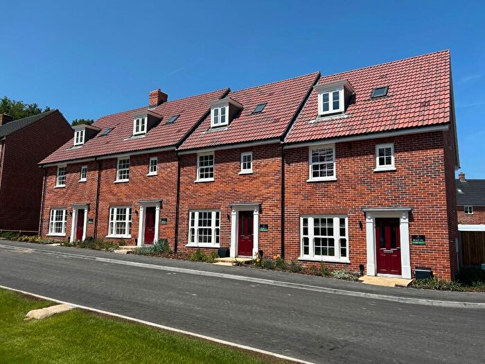 3 Bedroom Terraced House For Sale In St George's Park, Quarry Avenue, Needham Market, Ipswich, Suffolk, IP6