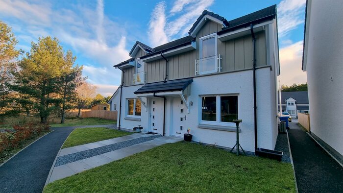 2 Bedroom Semi-Detached House For Sale In Orchid Place, Carrbridge PH23