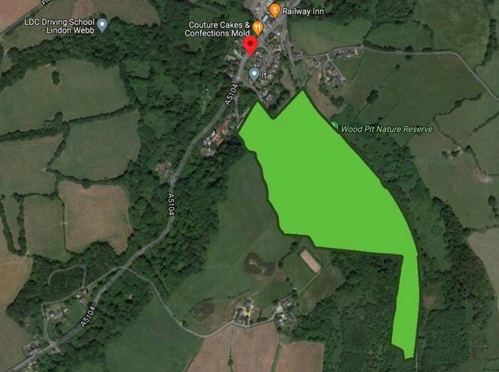 Property For Sale In 20 Acres Of Freehold Land, School Lane, Coed Tolon, Wales, CH7 4ub (lot No:lot 11)