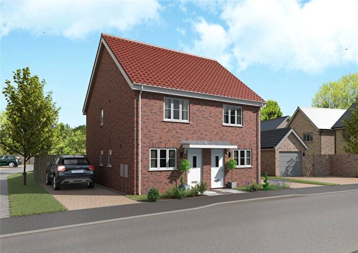 2 Bedroom Semi-Detached House For Sale In The Landings, Harrisons Lane, Halesworth, Suffolk, IP19