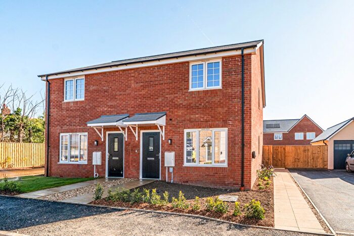 2 Bedroom Semi-detached House For Sale In Neroche Meadows, Broadway, Ilminster, Somerset, TA19