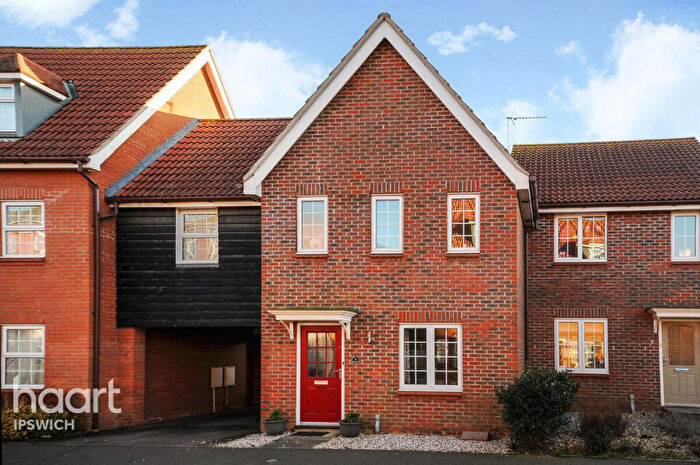 3 Bedroom Terraced House To Rent In Spindler Close, Ipswich, IP5
