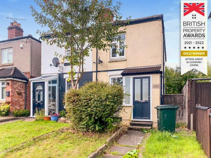 2 Bedroom Semi-Detached House To Rent In Hall Green Road, Henley Green, Coventry, West Midlands, CV6