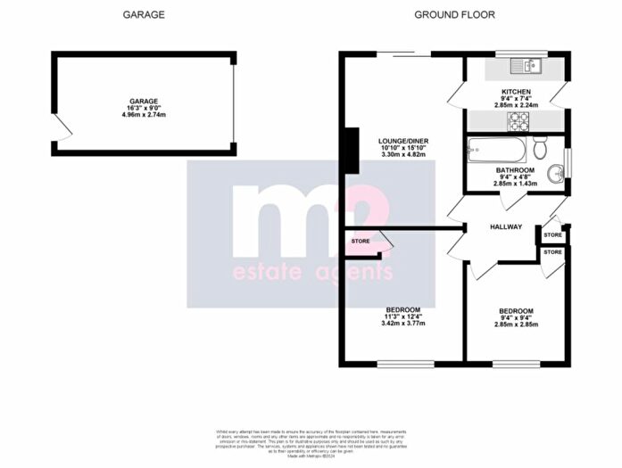2 Bedroom Semi-Detached Bungalow For Sale In Heol Teilo, New Inn, Pontypool, NP4