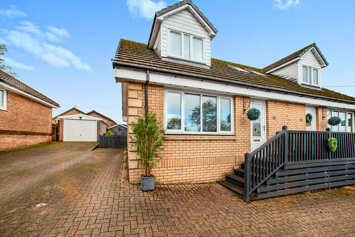 2 Bedroom Semi-Detached House For Sale In Faraday Place, Addiewell, West Calder, West Lothian, EH55