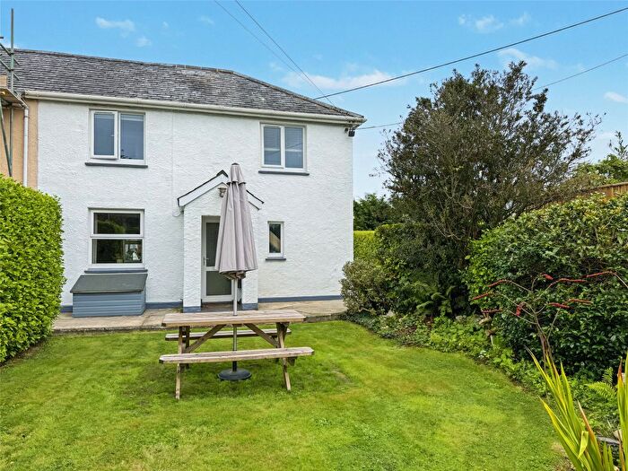 3 Bedroom Semi Detached House For Sale In Wadebridge Road, St. Tudy, Bodmin, Cornwall, PL30