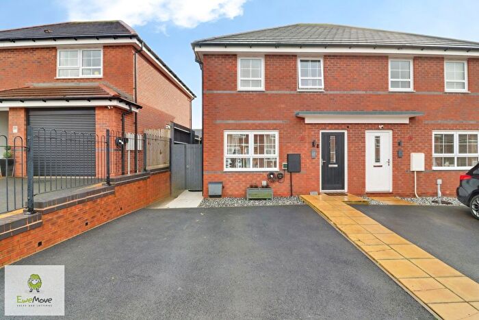 3 Bedroom Semi Detached House For Sale In Adams Way, Hednesford, Cannock, Staffordshire, WS12