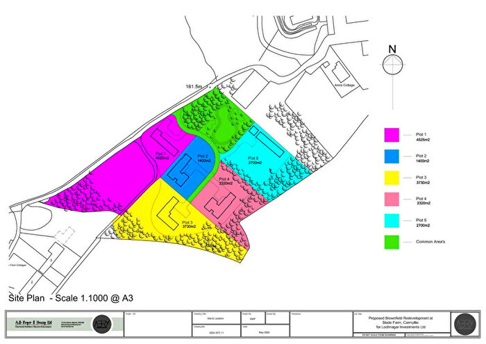 Plot For Sale In Slade Farm, Carmyllie, Arbroath, DD11