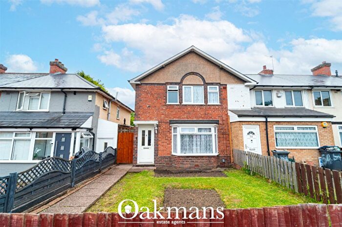 3 Bedroom End Of Terrace House For Sale In Arlington Road, Birmingham, West Midlands, B14