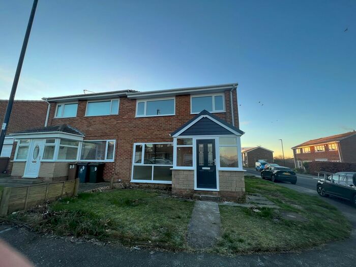 3 Bedroom Semi-Detached House To Rent In Agincourt, Killingworth, Newcastle Upon Tyne, NE12