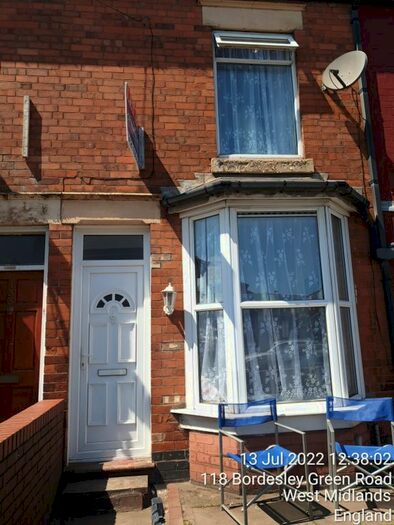 2 Bedroom Terraced House To Rent In Bordesley Green, Birmingham, West Midlands, B9