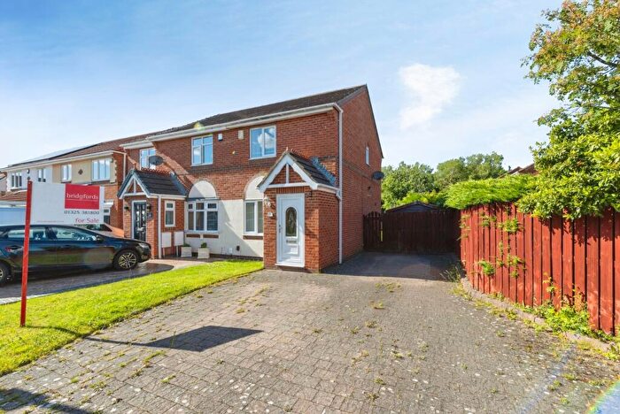 2 Bedroom Semi-Detached House For Sale In Mansley Court, Darlington, County Durham, DL3