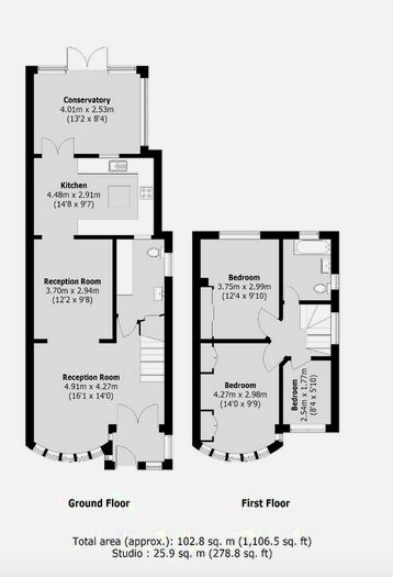 3 Bedroom End Of Terrace House To Rent In Millet Road, Greenford, Greater London, UB6