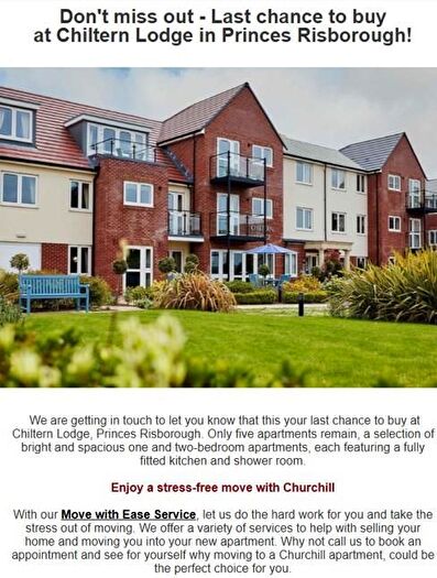 1 Bedroom Flat For Sale In Chiltern Lodge, Princes Risborough, HP27