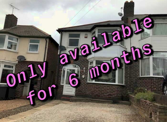 3 Bedroom Semi-Detached House To Rent In Farrington Road, Erdington, Birmingham B23