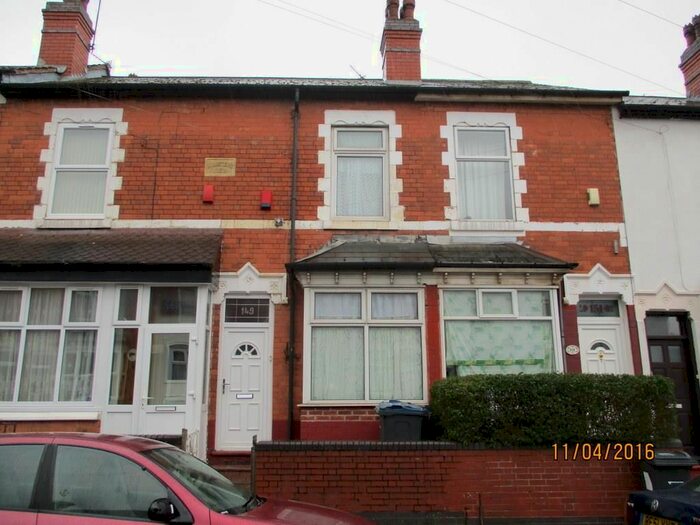 3 Bedroom Terraced House To Rent In Uplands Road, Handsworth, Birmingham, B21