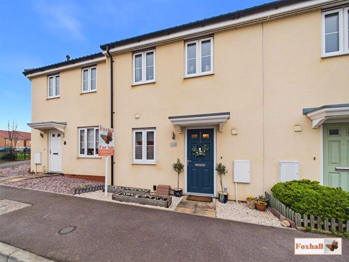 3 Bedroom Terraced House For Sale In Portland Way, Great Blakenham, Ipswich, IP6