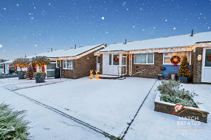 2 Bedroom Terraced Bungalow For Sale In Lynwood, Folkestone, Kent, CT19