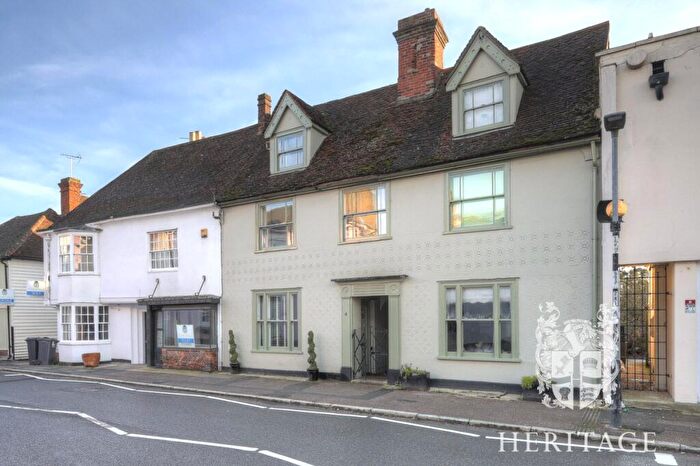 4 Bedroom Terraced House For Sale In East Street, Coggeshall, Colchester, Essex, CO6
