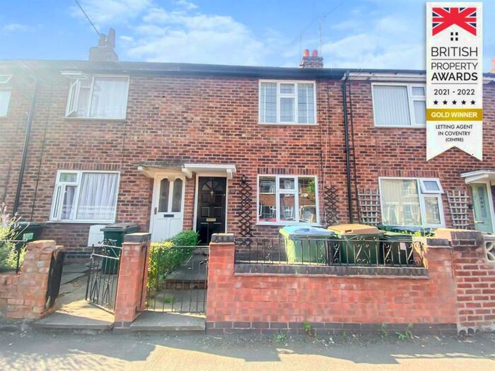 2 Bedroom Terraced House To Rent In Hollis Road, Stoke, Coventry, CV3