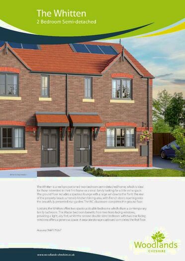 2 Bedroom Semi-Detached House To Rent In Roehurst Lane, Winsford, Cheshire, CW7