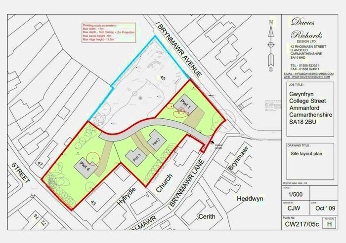 Land For Sale In College Street, Ammanford, Carmarthenshire, SA18