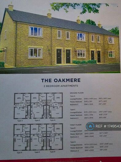 2 Bedroom Flat To Rent In Hadfield Drive, Chinley, High Peak, SK23