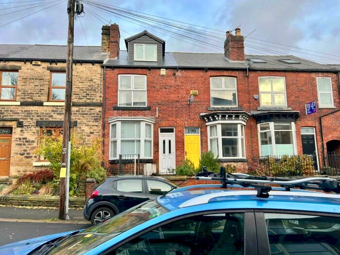 4 Bedroom Terraced House To Rent In Cobden View Road, Sheffield, S10