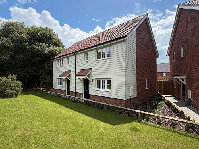 2 Bedroom Semi-Detached House For Sale In St Georges Square, Halesworth Road, Reydon, IP18