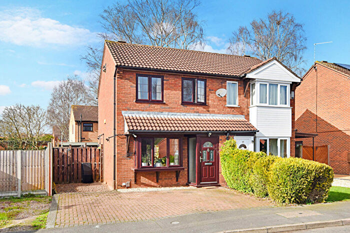 2 Bedroom Semi Detached House For Sale In Staffordshire Crescent, Doddington Park, Lincoln, LN6