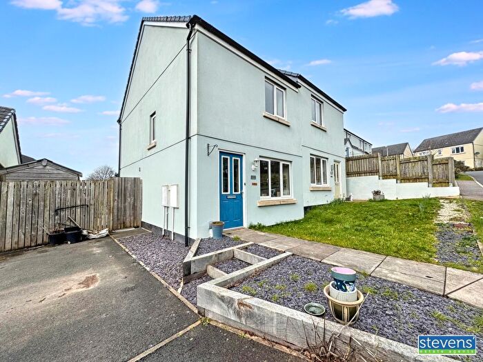 2 Bedroom Semi-Detached House For Sale In Cornfield Way, North Tawton, Devon, EX20