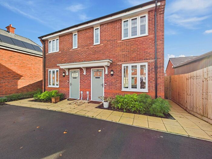 2 Bedroom Semi Detached House For Sale In Ashford Road, Rushwick, Worcester, Worcestershire, WR2
