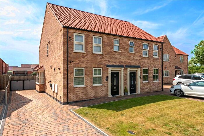 3 Bedroom Semi Detached House For Sale In Saxon Way, Ruskington, Sleaford, Lincolnshire, NG34