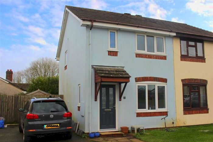 3 Bedroom Semi-Detached House For Sale In Perrotts Road, Sageston, Tenby SA70