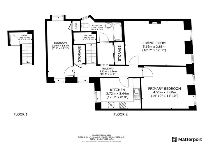 2 Bedroom Flat For Sale In High Street, Montrose, DD10