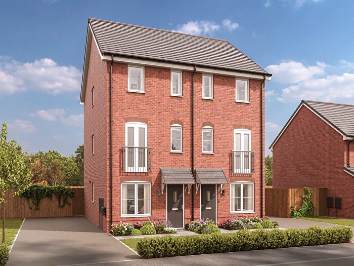 3 Bedroom Semi-Detached House For Sale In "The Ashdown" At Norton Hall Lane, Norton Canes, Cannock, WS11