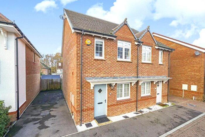 2 Bedroom Semi-Detached House For Sale In Wyatt Close, Bisley, Woking, Surrey, GU24