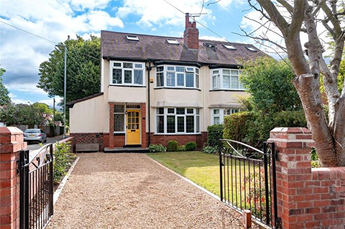 4 Bedroom Semi-Detached House For Sale In Lidgett Place, Roundhay, Leeds, LS8