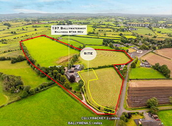 4 Bedroom Detached House And Lands For Sale In Ballywatermoy Road, Ballymena, BT44