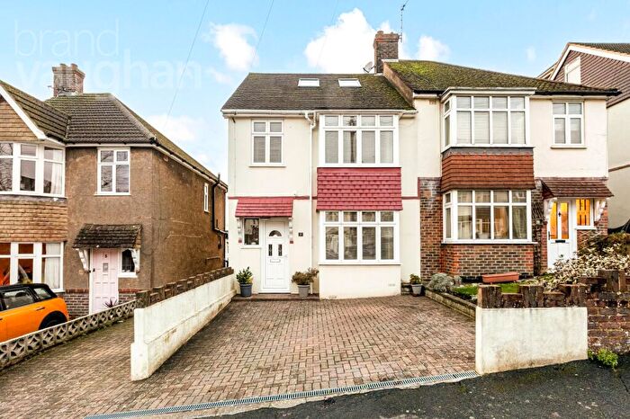 4 Bedroom Semi Detached House For Sale In Baranscraig Avenue, Brighton, East Sussex, BN1