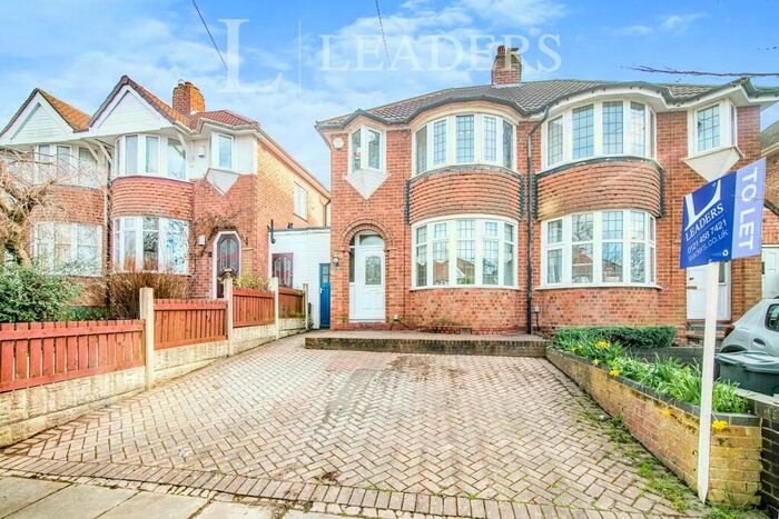 3 Bedroom Semi-Detached House To Rent In Corisande Road, Selly Oak, B29